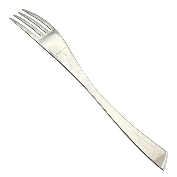 YAMAZAKI Alba‎ Stainless Flatware Fork  Plain Slanted Tip Handle - Picture 2 of 8